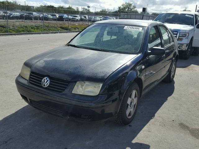 3VWRF29M9YM155577 - 2000 VOLKSWAGEN JETTA GL T BLACK photo 2