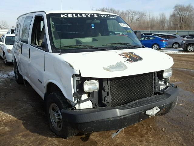 1GCGG25U461154781 - 2006 CHEVROLET EXPRESS G2 WHITE photo 1