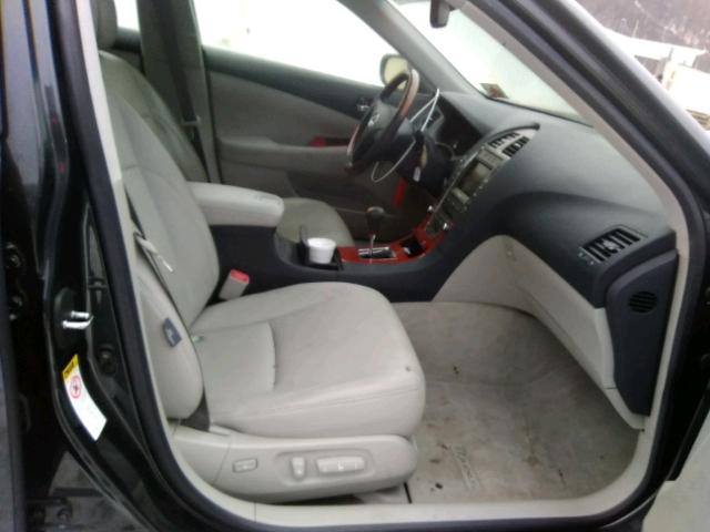 JTHBJ46G082245073 - 2008 LEXUS ES 350 GRAY photo 5