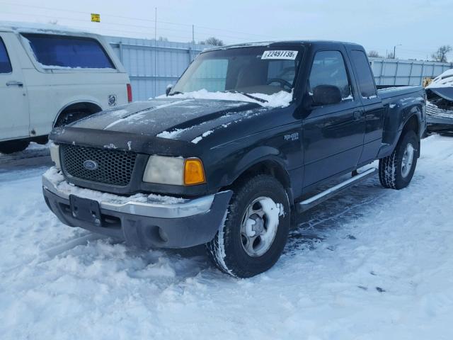 1FTZR15E31PA14765 - 2001 FORD RANGER SUP GREEN photo 2