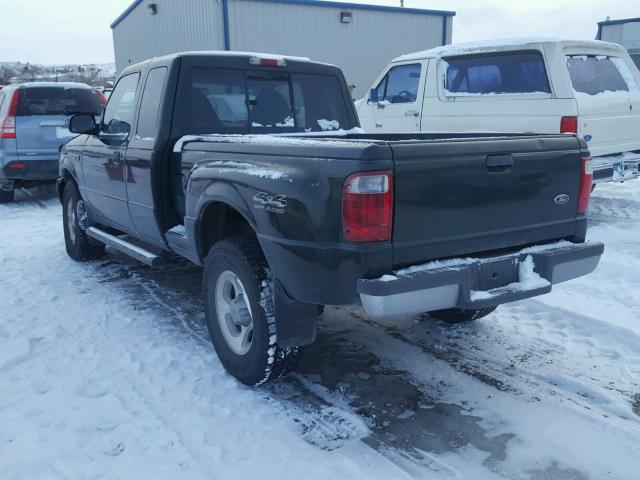 1FTZR15E31PA14765 - 2001 FORD RANGER SUP GREEN photo 3