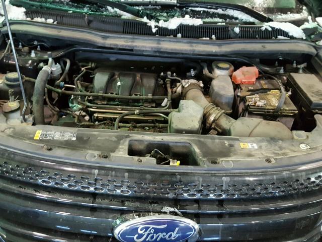 1FM5K8AR4FGB91574 - 2015 FORD EXPLORER P BLACK photo 7