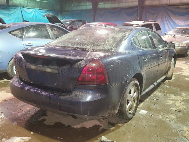 2G2WP552171172151 - 2007 PONTIAC GRAND PRIX BLUE photo 4