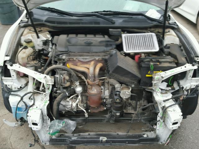 4T1BF3EK3BU756030 - 2011 TOYOTA CAMRY BASE WHITE photo 7