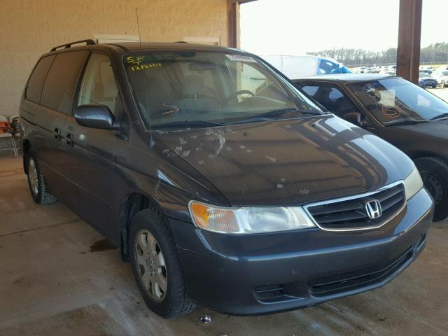 5FNRL18644B058634 - 2004 HONDA ODYSSEY EX GRAY photo 1