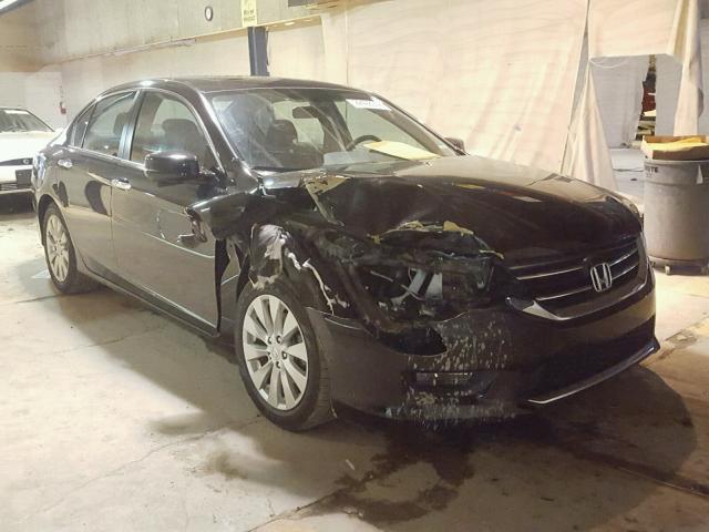 1HGCR2F7XFA207549 - 2015 HONDA ACCORD EX BLACK photo 1