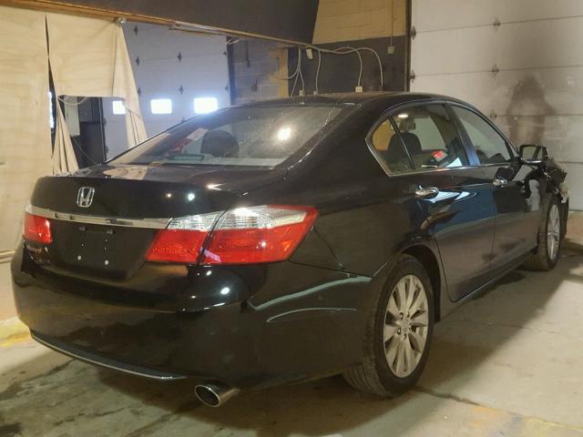 1HGCR2F7XFA207549 - 2015 HONDA ACCORD EX BLACK photo 4