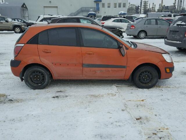 KNADE243096559364 - 2009 KIA RIO 5 SX ORANGE photo 9