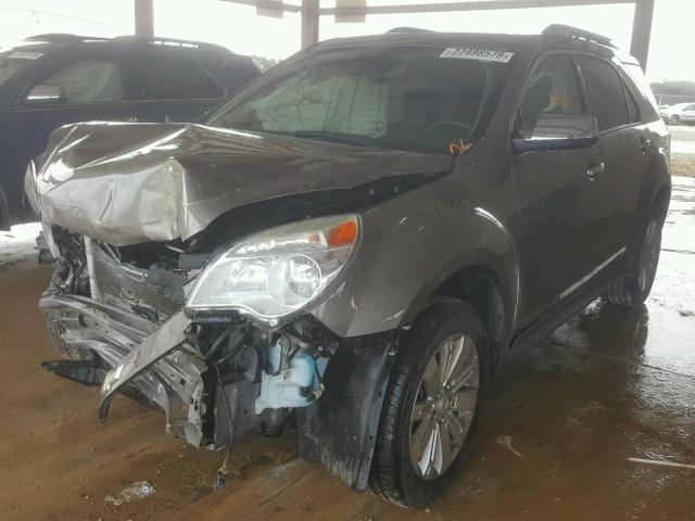 2CNALPEW1A6365583 - 2010 CHEVROLET EQUINOX LT 灰色 照片 2