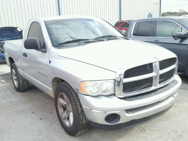 1D7HA16D55J628434 - 2005 DODGE RAM 1500 S SILVER photo 1