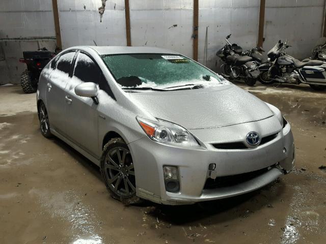 JTDKN3DU7B5368125 - 2011 TOYOTA PRIUS SILVER photo 1