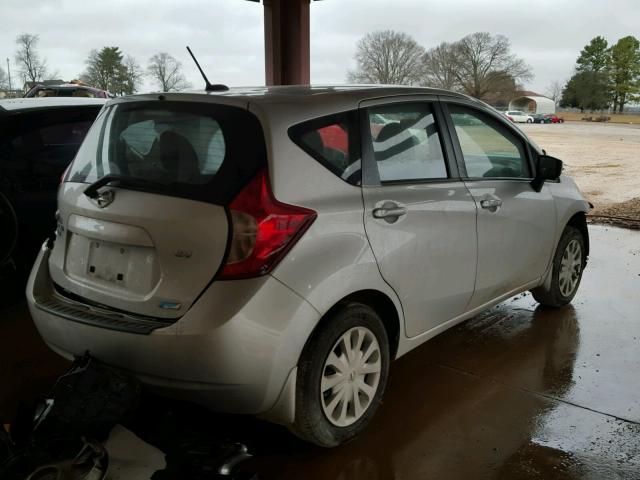 3N1CE2CP6GL372235 - 2016 NISSAN VERSA NOTE SILVER photo 4