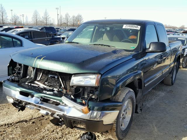 1GCEK19B66Z161595 - 2006 CHEVROLET SILVERADO GREEN photo 2