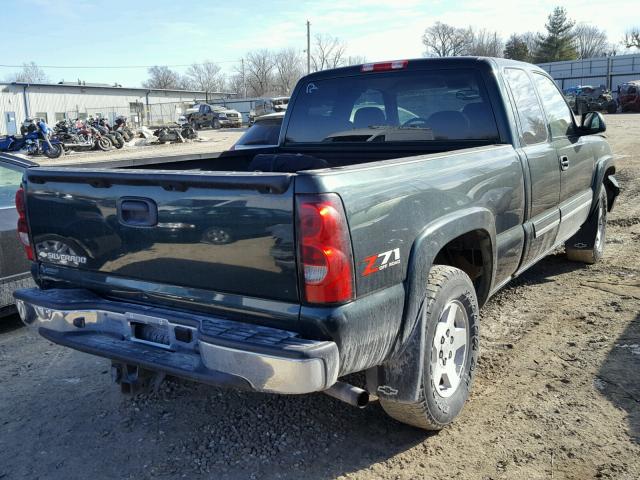 1GCEK19B66Z161595 - 2006 CHEVROLET SILVERADO GREEN photo 4