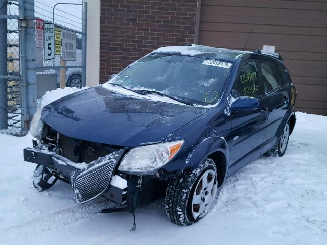 5Y2SL63895Z402865 - 2005 PONTIAC VIBE BLUE photo 2