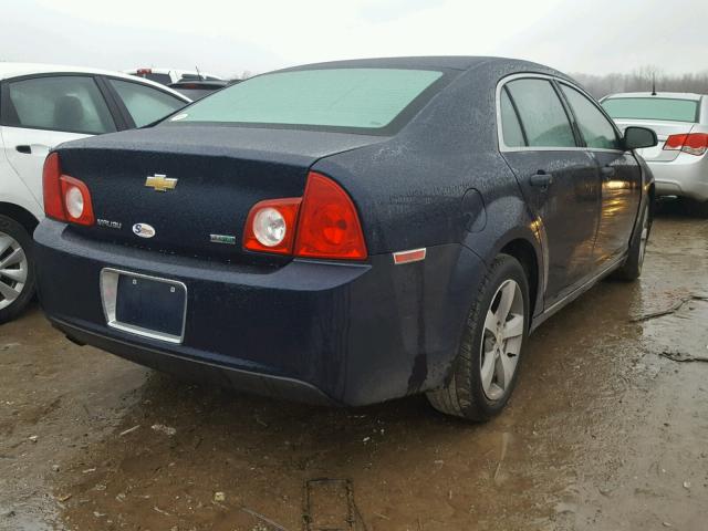 1G1ZC5EU0BF183075 - 2011 CHEVROLET MALIBU 1LT BLUE photo 4