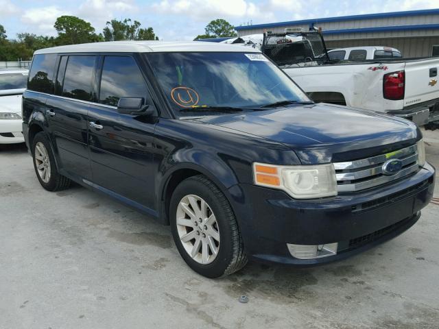 2FMEK62C09BA11212 - 2009 FORD FLEX SEL BLUE photo 1