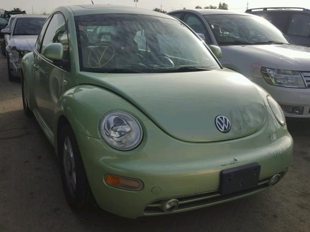 3VWCC21C3YM406594 - 2000 VOLKSWAGEN NEW BEETLE GREEN photo 1