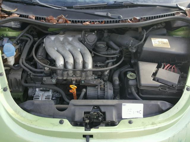 3VWCC21C3YM406594 - 2000 VOLKSWAGEN NEW BEETLE GREEN photo 7