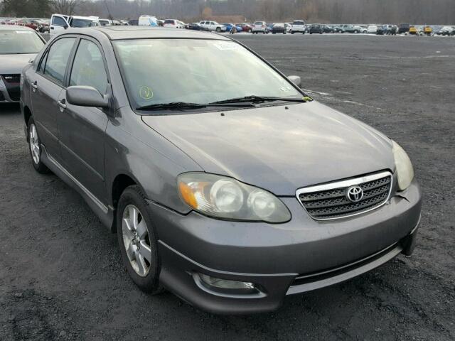 2T1BR32E65C488439 - 2005 TOYOTA COROLLA CE GRAY photo 1