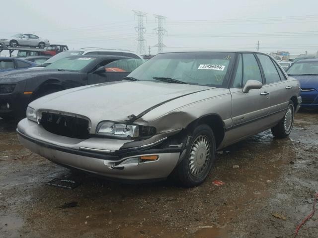 1G4HP52K5VH584782 - 1997 BUICK LESABRE CU SILVER photo 2