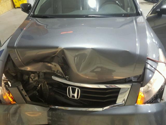 1HGCP26819A056300 - 2009 HONDA ACCORD EXL GRAY photo 7