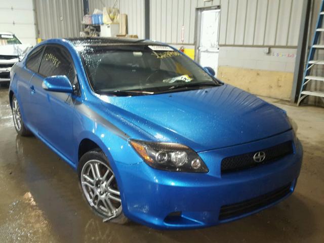 JTKDE3B76A0317175 - 2010 TOYOTA SCION TC BLUE photo 1