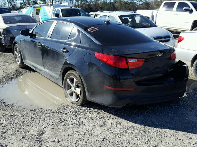 5XXGM4A71FG435722 - 2015 KIA OPTIMA LX BLACK photo 3