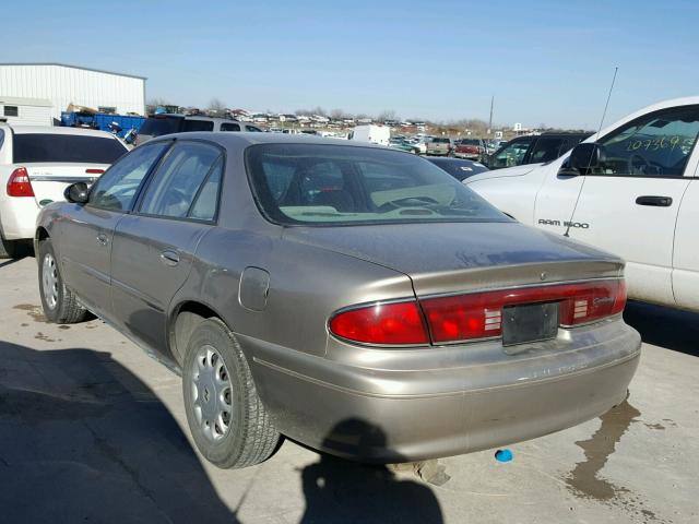 2G4WS52J331230319 - 2003 BUICK CENTURY CU BROWN photo 3