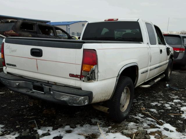 2GTEK19T9X1537855 - 1999 GMC NEW SIERRA WHITE photo 4