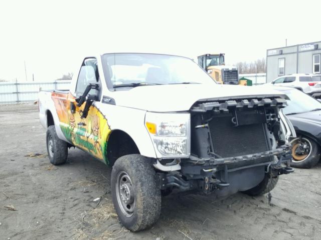 1FTBF2B64EEA30827 - 2014 FORD F250 SUPER WHITE photo 1