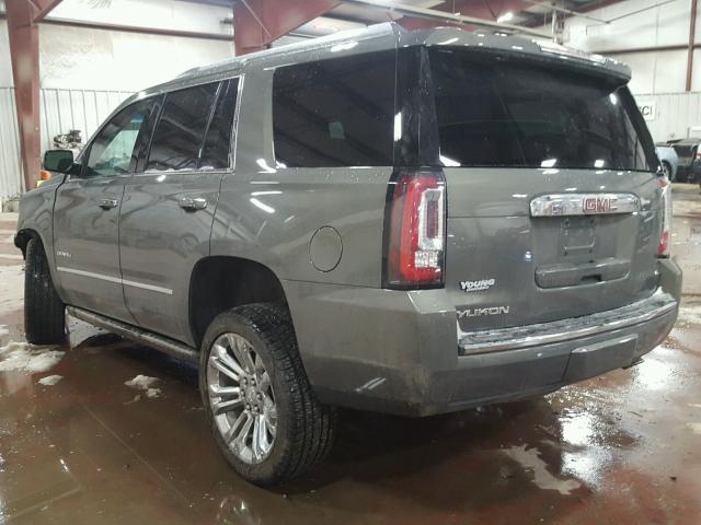 1GKS2CKJXJR127088 - 2018 GMC YUKON DENA GRAY photo 3