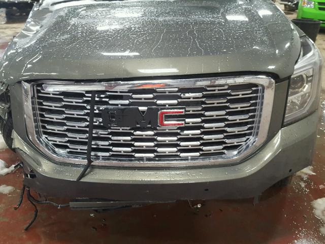 1GKS2CKJXJR127088 - 2018 GMC YUKON DENA GRAY photo 7