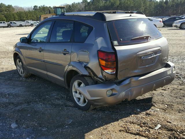 5Y2SM62814Z429295 - 2004 PONTIAC VIBE GRAY photo 3