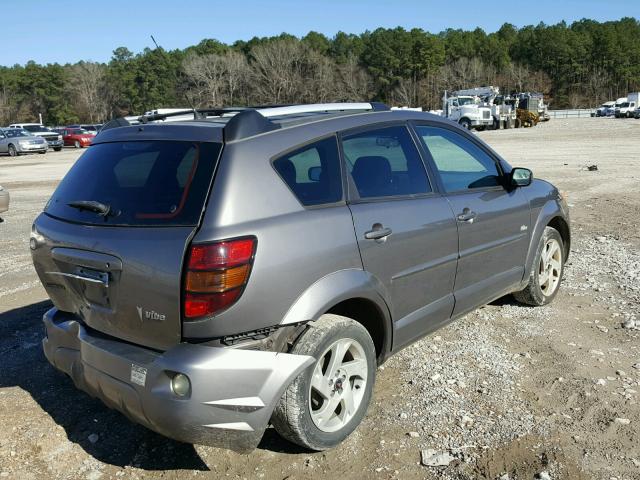 5Y2SM62814Z429295 - 2004 PONTIAC VIBE GRAY photo 4