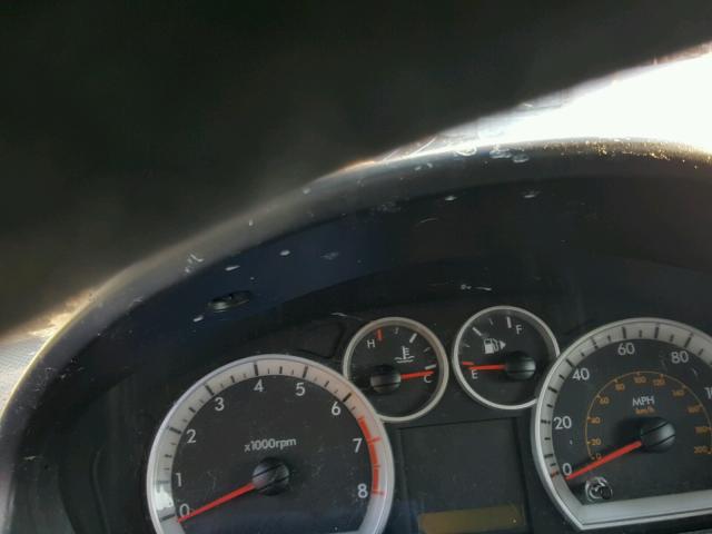 KL1TD6DE6AB097860 - 2010 CHEVROLET AVEO LS BLUE photo 8