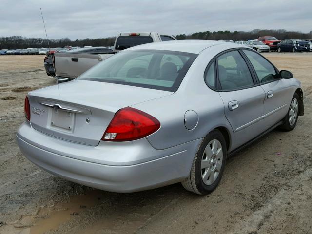 1FAFP52U73A141512 - 2003 FORD TAURUS LX TEAL photo 4