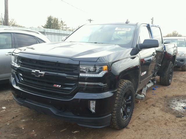 3GCUKSEC1HG347760 - 2017 CHEVROLET SILVERADO BLACK photo 2