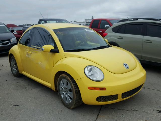 3VWPW31C78M501383 - 2008 VOLKSWAGEN NEW BEETLE YELLOW photo 1