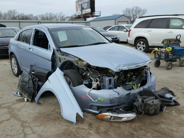 1C3CCBAG6EN137146 - 2014 CHRYSLER 200 LX BLUE photo 1