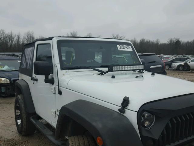 1C4AJWAG6CL247784 - 2012 JEEP WRANGLER S WHITE photo 9