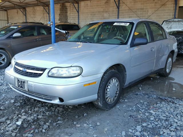 1G1ND52J03M564430 - 2003 CHEVROLET MALIBU SILVER photo 2