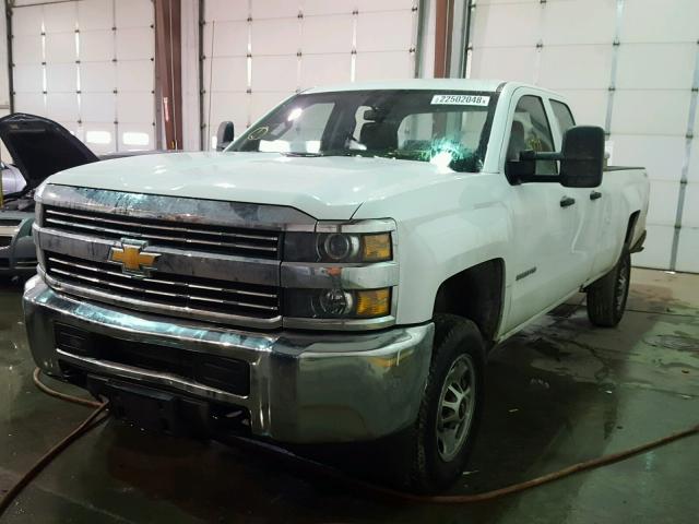 1GC2KUEG3HZ281444 - 2017 CHEVROLET SILVERADO WHITE photo 2