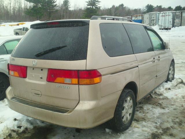 2HKRL18992H566669 - 2002 HONDA ODYSSEY EX TAN photo 4