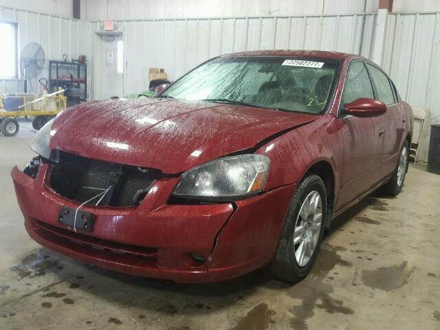 1N4AL11D66N425968 - 2006 NISSAN ALTIMA S/S RED photo 2