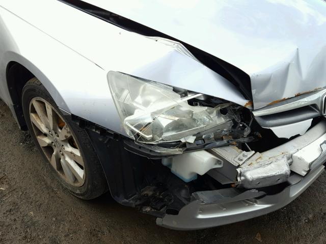 1HGCM66417A076685 - 2007 HONDA ACCORD SE SILVER photo 9