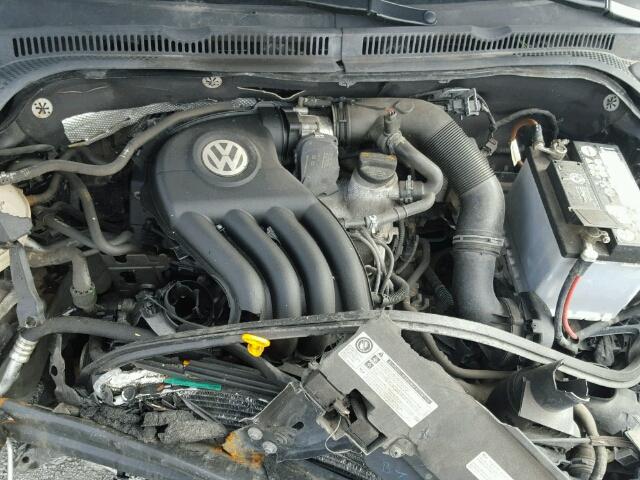 3VW1K7AJ4DM249139 - 2013 VOLKSWAGEN JETTA BASE შავი ფოტო 7