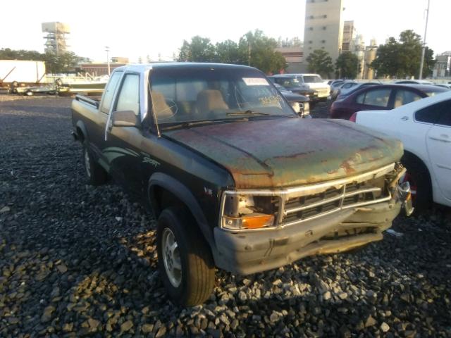 1B7GG23X5TS668755 - 1996 DODGE DAKOTA 绿色 照片 1
