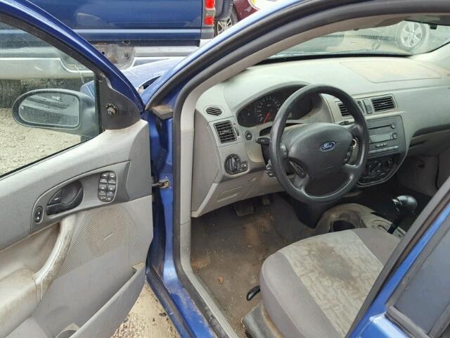 1FAFP36N35W122209 - 2005 FORD FOCUS ZXW BLUE photo 9