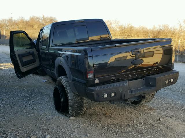 1FT7W2BT0FED40132 - 2015 FORD F250 SUPER BLACK photo 3